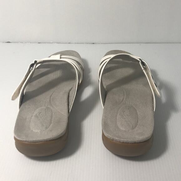 NWT Easy Street Comfort Wave White Slip-on Sandals 8W - Picture 3 of 10